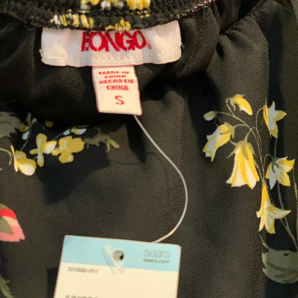 Black Floral Romper - Picture 4 of 4